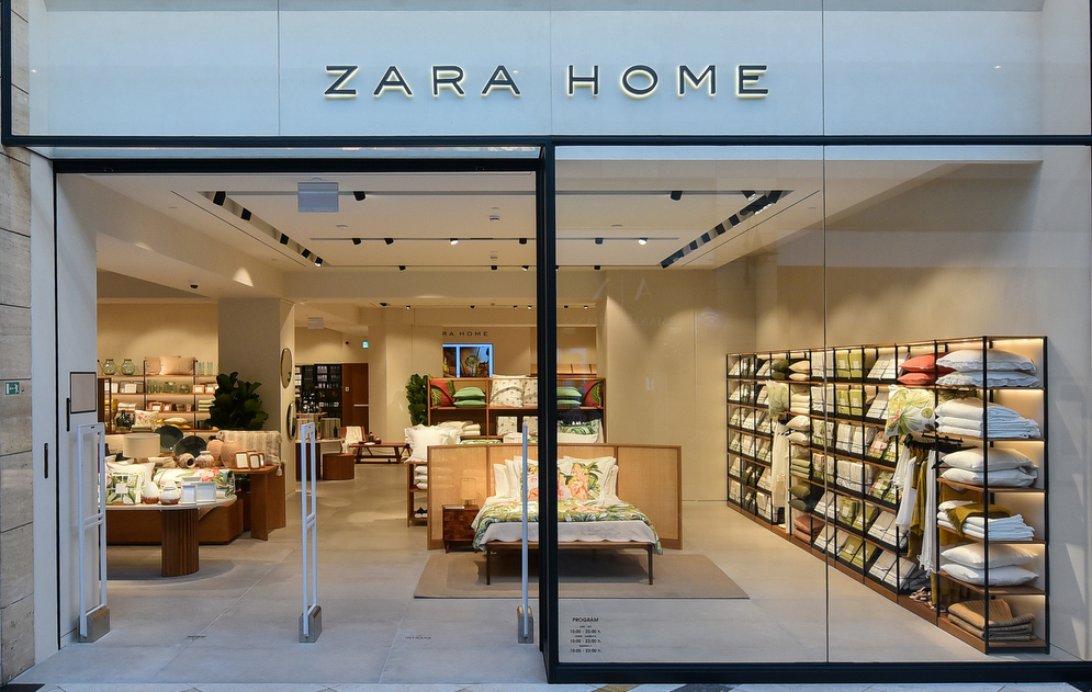Zara Home din regiunea de nord-est 